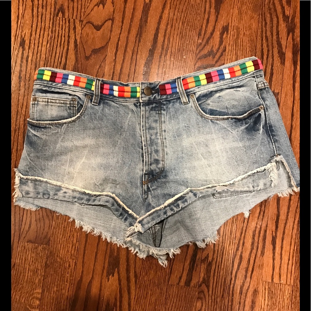 Free People Size 30 Jean shorts
